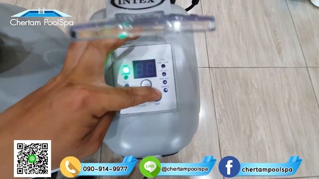 วิธีการตั้งเวลาการทำงาน / How to set Timer สำหรับกรองทรายระบบน้ำเกลือ INTEX 28676 , 28680 смотреть онлайн