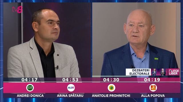 Dezbateri electorale „Alege liber” la TV8 cu Mariana Rață /Chișinău /1.11.2023 смотреть онлайн