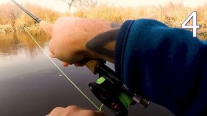 Fly Fishing With Ed#2 - Self Challenge 10 Fish in less than an hour - First Person Perspective