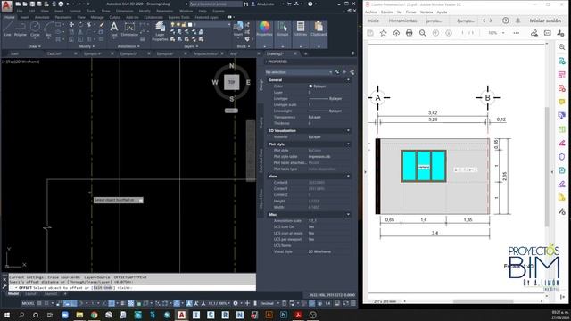 Curso AutoCAD 7.-Dibujo, calidad de línea, escalas, tamaño de textos, plano e impresión смотреть онлайн