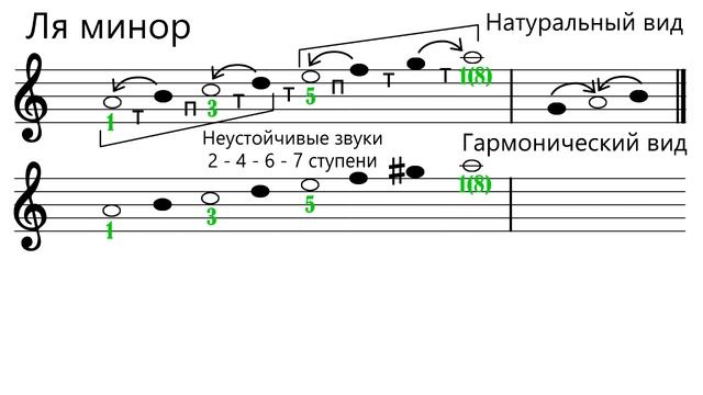 Виды минора. Гамма ля минор натуральный. Гамма ля минор гармоническая. Минорные гаммы сольфеджио. Ля минор сольфеджио.