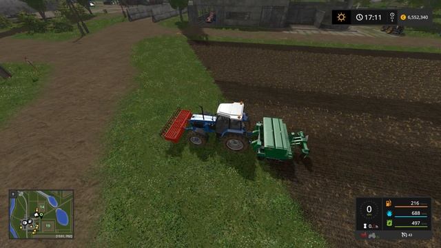 FS | 17 | Mods FORD 8340 CULTIVATE AND SEEDING AT ONCE WITH FRONT EINBOCK CULTIVATOR смотреть онлайн