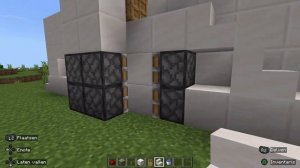 Механизм для секретных дверей в Майнкрафт