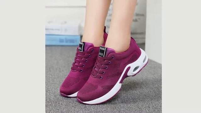 Женские модные кроссовки Women's fashion sneakers смотреть онлайн
