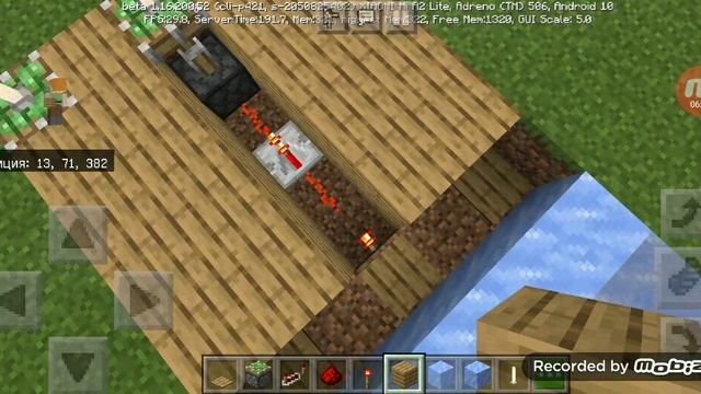 Как сделать боулинг, грелку, и автоматические двери в Майнкрафт смотреть онлайн
