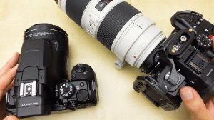 Nikon P950 vs Panasonic GH6 + Canon 70-200mm | The Moon Video and Photos