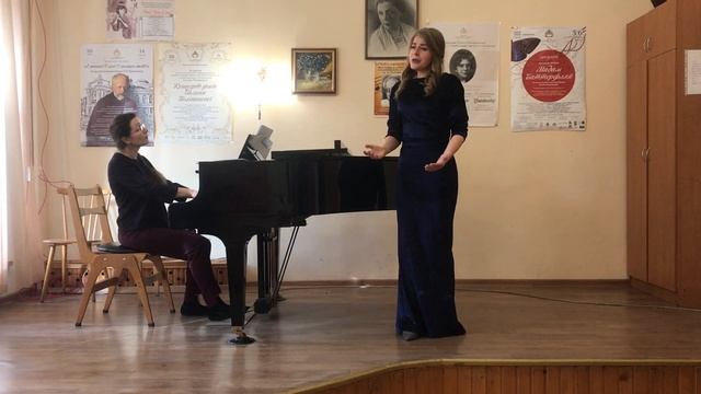 Ш.Гуно. Речетатив та арія Маргарити ( з перлами) з опери «Фауст».