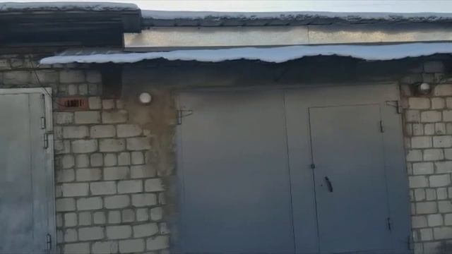 Козырек для гаража. Как не нужно делать! смотреть онлайн