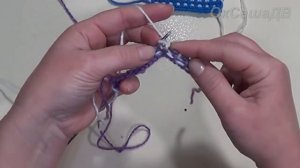 Жаккардовый узор спицами (ленивый жаккард). Jacquard pattern(lazy jacquard).