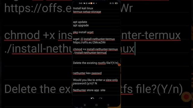 Termux 28 | How to install kali Linux on android phone смотреть онлайн