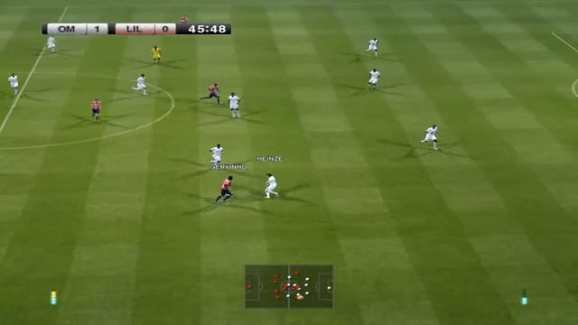 Лилль - Олимпик Марсель. 1 раунд чемпионата KONAMI.