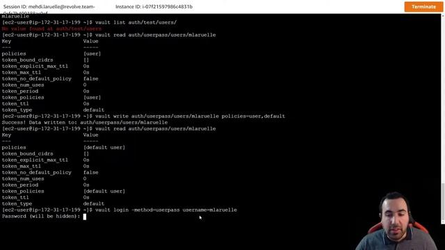 Demo HashiCorp Vault auth methods - Demo en français смотреть онлайн