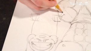 КарикатурА: Урок 2, рисуем руки, ноги