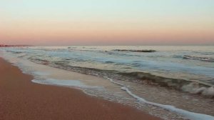 Рассвет на берегу • Звуки моря • Шум волн • Морской прибой для Отдыха и Релакса ~ Азовское море