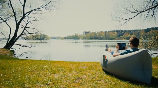 JOYSIT - Надувной бескаркасный диван-шезлонг смотреть онлайн