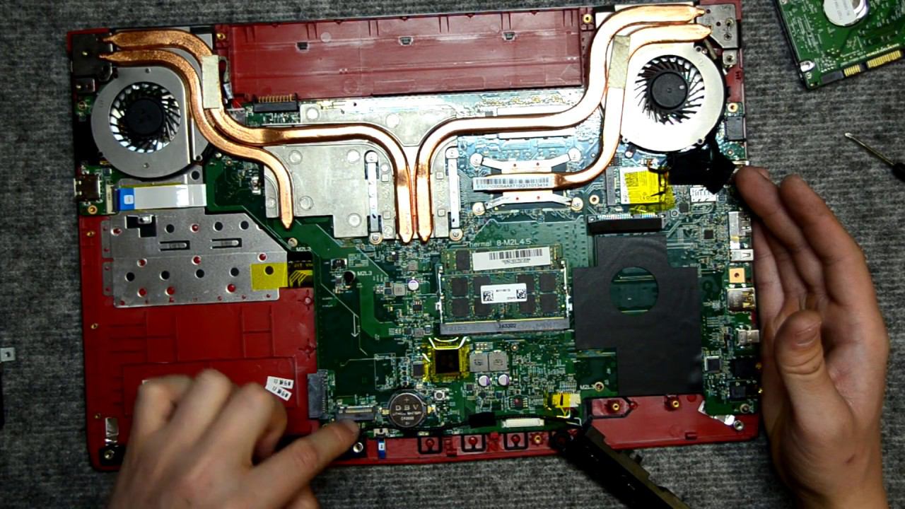 Разборка MSI GP62 6QF Leopard Pro ЧТО ВНУТРИ... смотреть онлайн