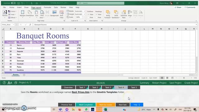Excel Associate 2019 Practice Exam 2 Project 4 смотреть онлайн