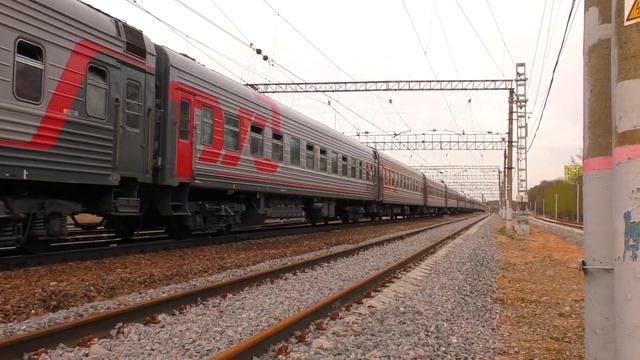 ЭП20-032 с поездом Москва-Брянск смотреть онлайн