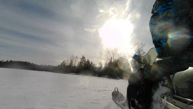 Кружок по озеру на Arctic Cat 570 XT (11.03.23 г.). смотреть онлайн