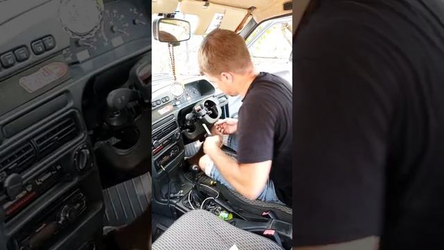 установка руля и подрулевых переключателей с калины на ваз 2114 смотреть онлайн