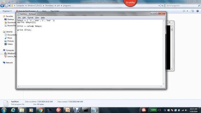 Perl Script Basic Tutorial 25 Hash Functions смотреть онлайн