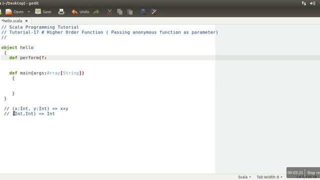 What is Higher order Function in Scala # Scala Tutorial - 17