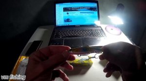 Раттлин на судака, копия  Shimano Exsence Salvage 85 от NOEBY с АлиЭкспресс.