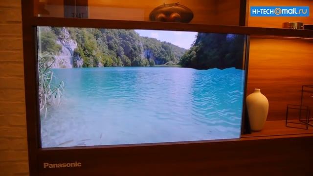 Panasonic – первый в мире прозрачный телевизор смотреть онлайн