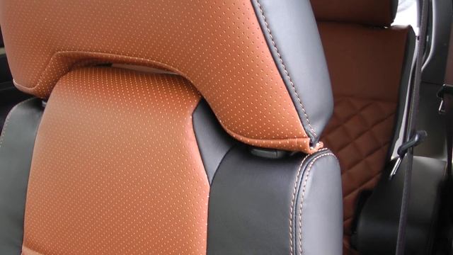 Авточехлы из экокожи для Тагаз Тагер Ромб   Устаовка