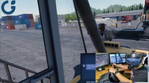 VR симулятор погрузчика ричстакера SANY SRSC45C30