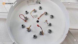 LORENA double 90W - 2022-2023г. Сборка светодиодной люстры от Estares.