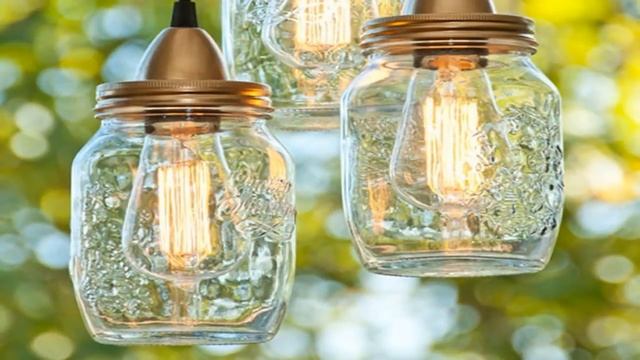 Мир поделок и самоделок идеи освещения светильники хенд мейд Декор для дома и дачи своими руками смотреть онлайн