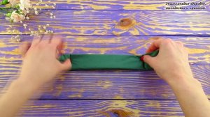 Как красиво сложить салфетки для сервировки стола. Салфетница из салфеток. Цветок Лотос