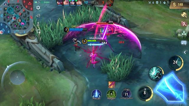 HYPER JUNGLE BENEDETTA VS HARLEY | MOBILE LEGENDS BANG BANG| смотреть онлайн