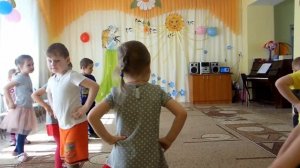 Танец-игра "Воробышки" в детском саду. Вторая младшая группа. Весенний утренник