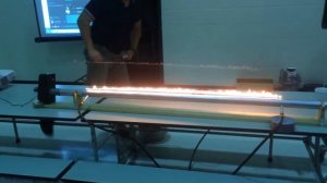 Ruben's tube turns sound waves into FIRE!!