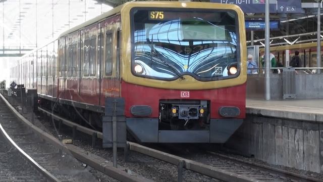 S-Bahn Berlin - Alex bis Ostbahnhof / Zug, trainfart, train смотреть онлайн