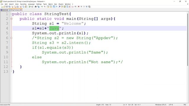 13  Why String is Immutable in Java