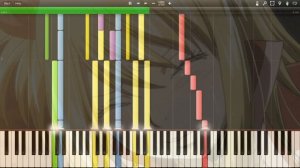 [Synthesia] (Band/Orchestra) Fairy Tail Theme Slow Version / Sad [Fairy Tail]