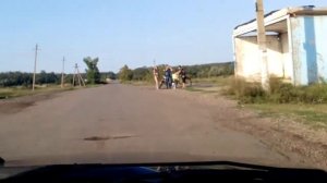 Дорога из пос.Краснодон в город Краснодон.