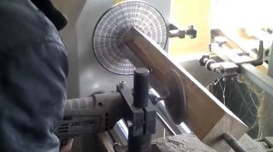 Заточка ножей фуганка на токарном станке