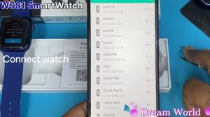 Smart Watch WS81 Big 1.99 infinite Display! Unboxing and FitPro app Connect! #dm26pro