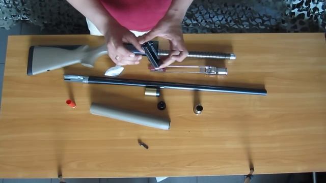 Разборка и сборка Fabarm XLR 5 Composite Olive Green 76. смотреть онлайн