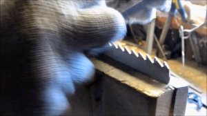 Самодельная японская пила (продольная), переделка