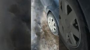 работа двигателя Audi Ауди 100 2.3 133л.с С4 1991 5 цилиндров AAR