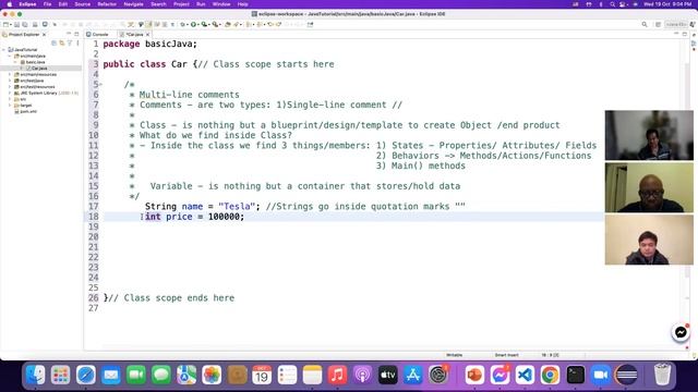 JAVA FUNDAMENTALS| DAY-01| PART-02