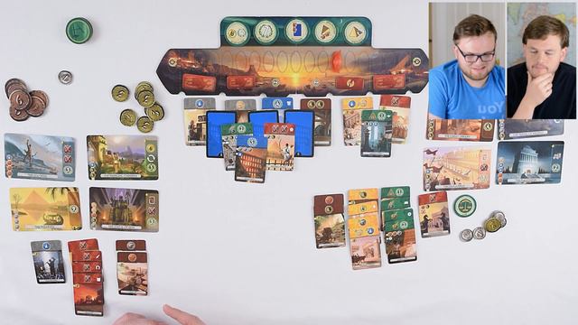 7 Wonders Duel Playthrough, Ryan and Joel смотреть онлайн