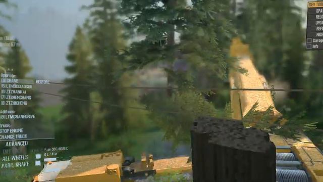Spintires: MudRunner - LIEBHERR LTM 11200 Giant Mobile Crane
