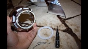 Тюнинг ВАЗ 2190 Лада Гранта. Ангельские глазки на ВАЗ 2190