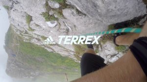 This is skyrunning -  training Dmitry Mityaeva Adidas Terrex in Krasnaya Polyana.